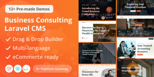 New Multipurpose Business Website CMS