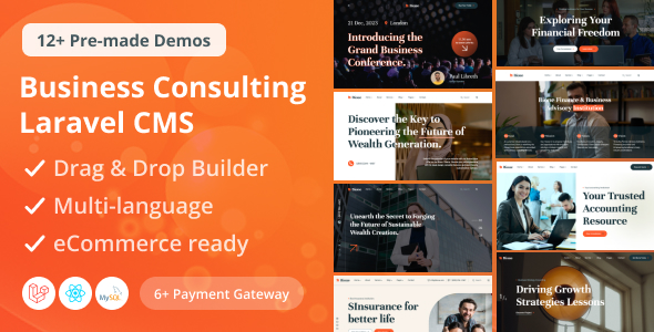 New Multipurpose Business Website CMS